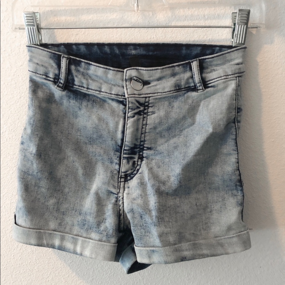 H&M High Waisted Jean Shorts